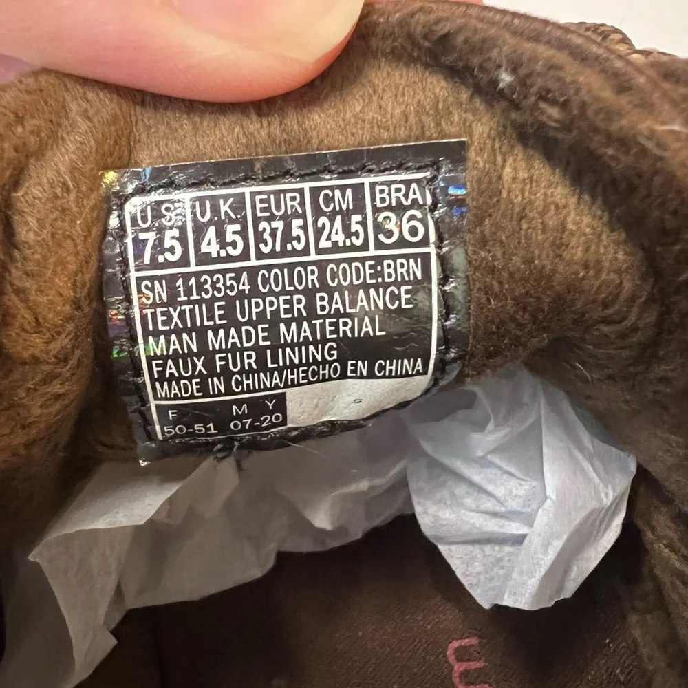 Bobs By Skechers Chukka Boots Woman’s Size W 7.5 Brown - Picture 9 of 9